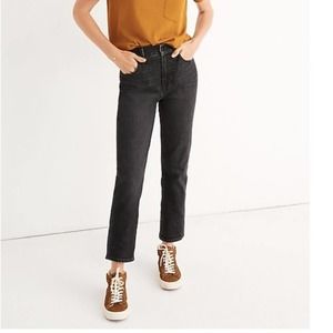 Madewell Perfect Vintage Crop Jean in Sumner Wash 23